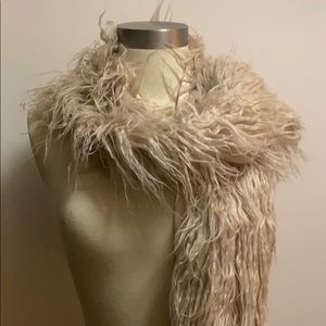 Faux fur scarf